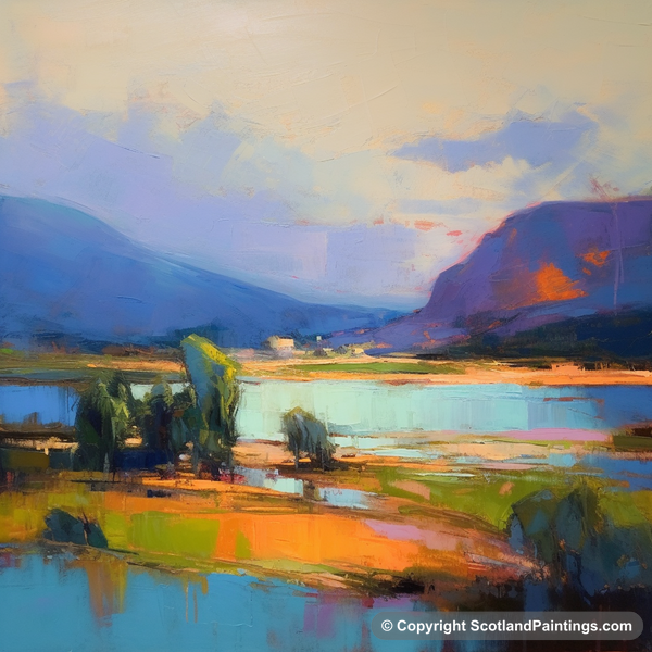 Painting - Loch Tay - Scotland in Summer