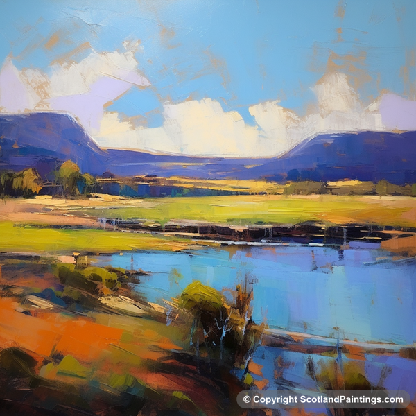 Painting - Loch Doon - Scotland in Summer