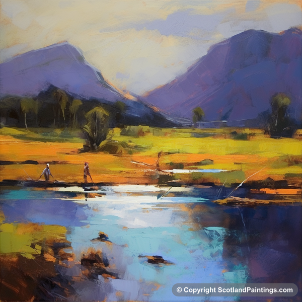 Painting - Glencoe - Scotland in Summer