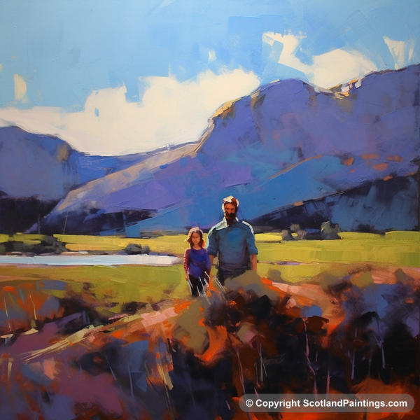 Painting - Glencoe - Scotland in Summer