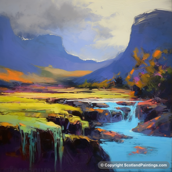 Painting - Isle of Skye - Scotland in Summer