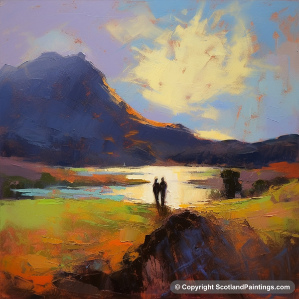 Painting - Glencoe - Scotland in Summer