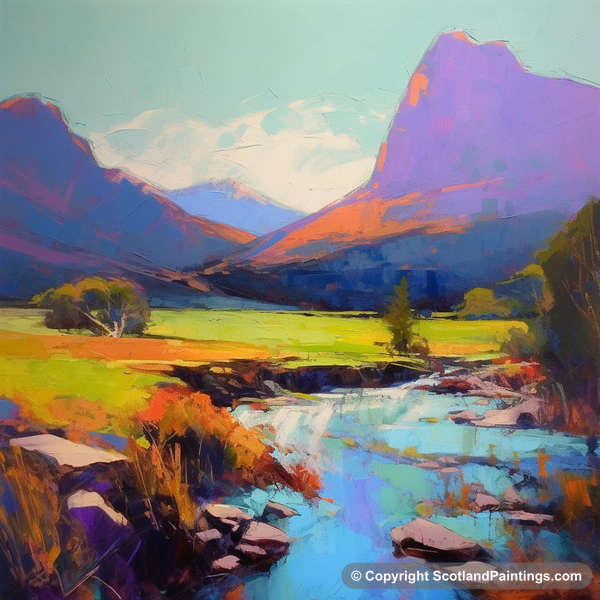 Painting - Glen Sannox - Scotland in Summer