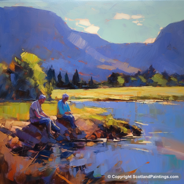 Painting - Glencoe - Scotland in Summer