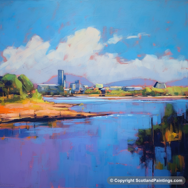 Painting - River Clyde - Scotland in Summer