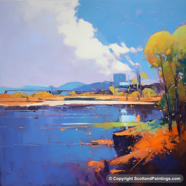 Painting - River Clyde - Scotland in Summer