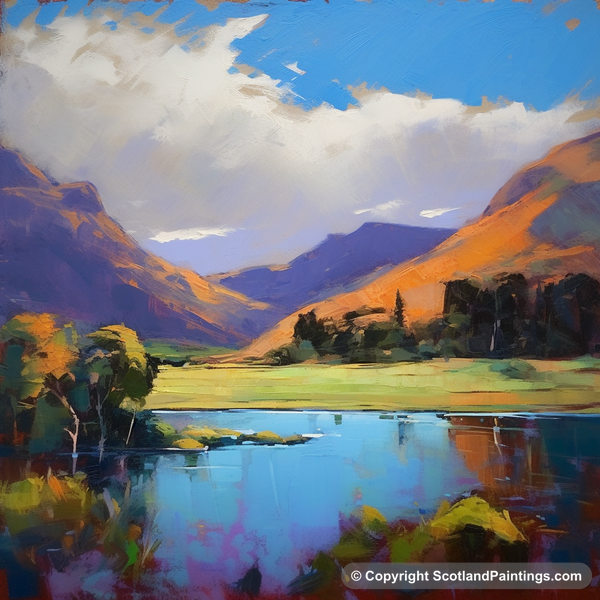 Painting - Loch Shiel - Scotland in Summer