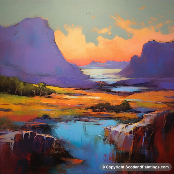 Painting - Isle of Skye - Scotland in Summer