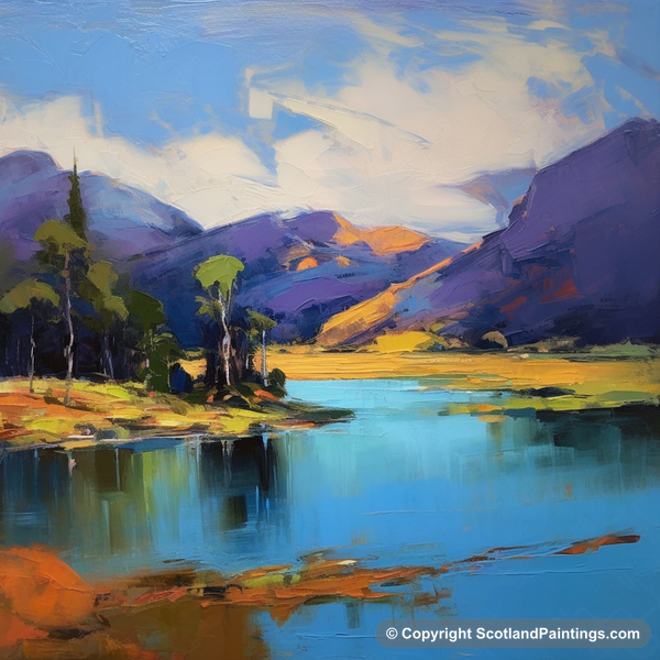 Painting - Loch Morar - Scotland in Summer