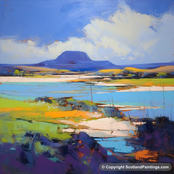 Painting - Isle of Barra - Scotland in Summer