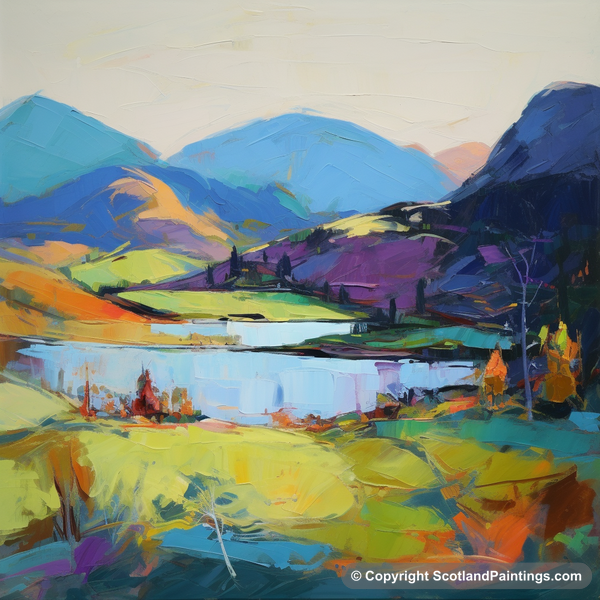 Painting - Loch Morar - Scotland in Summer