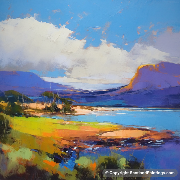 Painting - Isle of Raasay - Scotland in Summer