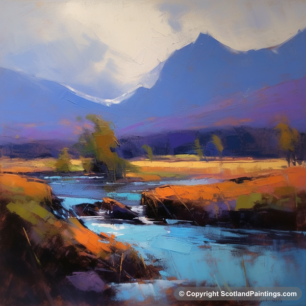 Painting - Glencoe - Glencoe