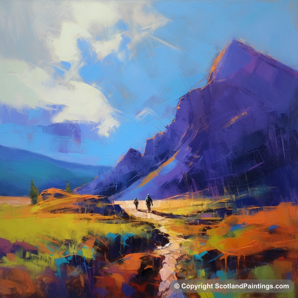 Painting - Glencoe - Glencoe