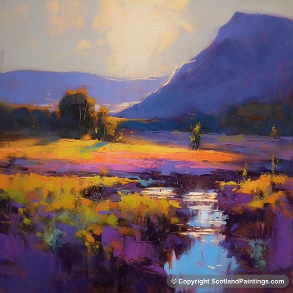 Painting - Glencoe - Glencoe