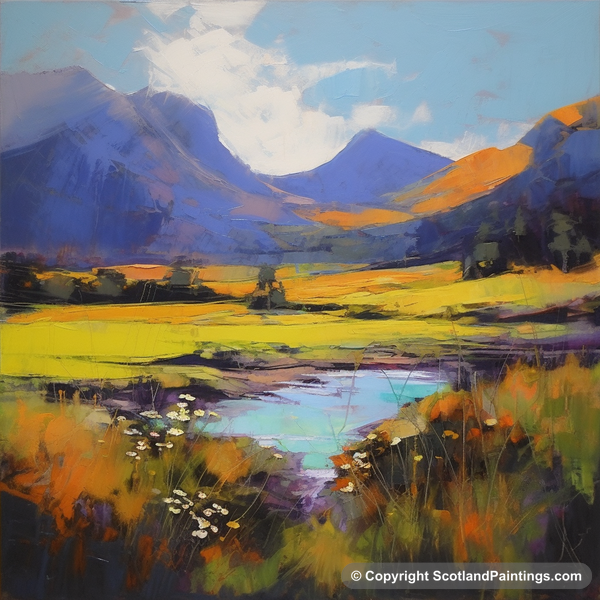 Painting - Glencoe - Glencoe