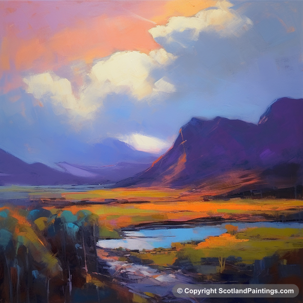 Painting - Glencoe - Glencoe