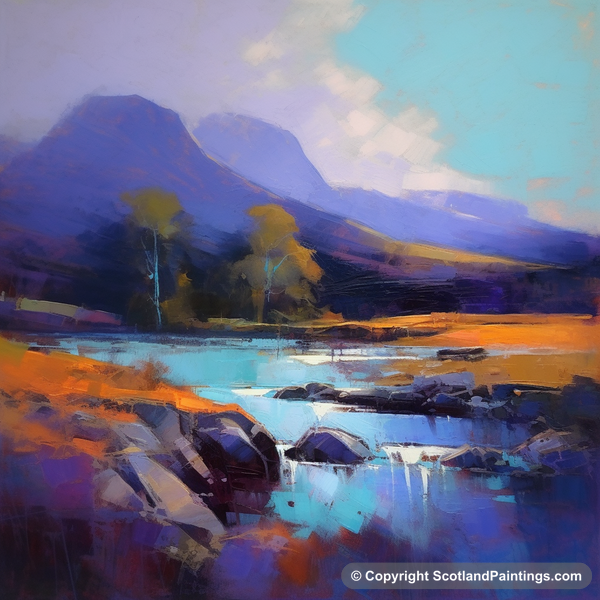 Painting - Glencoe - Glencoe