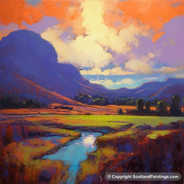 Painting - Glencoe - Glencoe