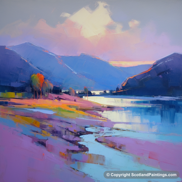 Painting - Loch Linnhe - Scottish Lochs