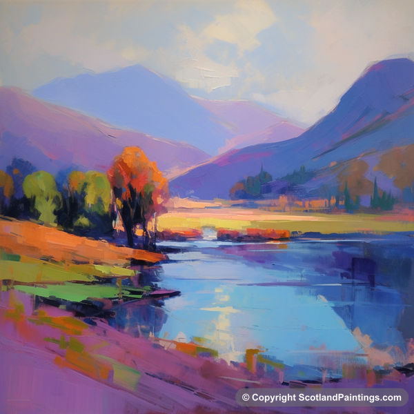 Painting - Loch Lochy - Scotland in Summer