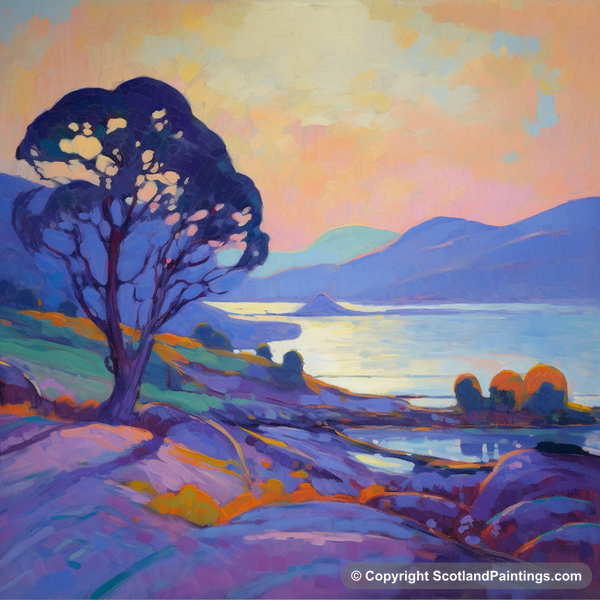 Painting - Langamull Bay - Scottish Coves