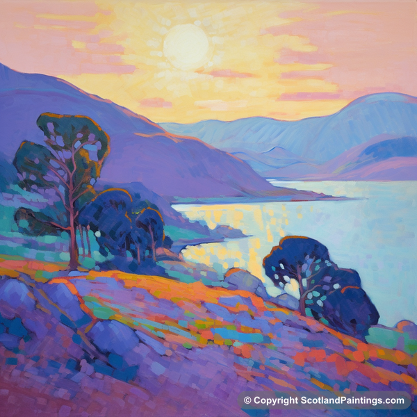 Painting - Langamull Bay - Scottish Coves