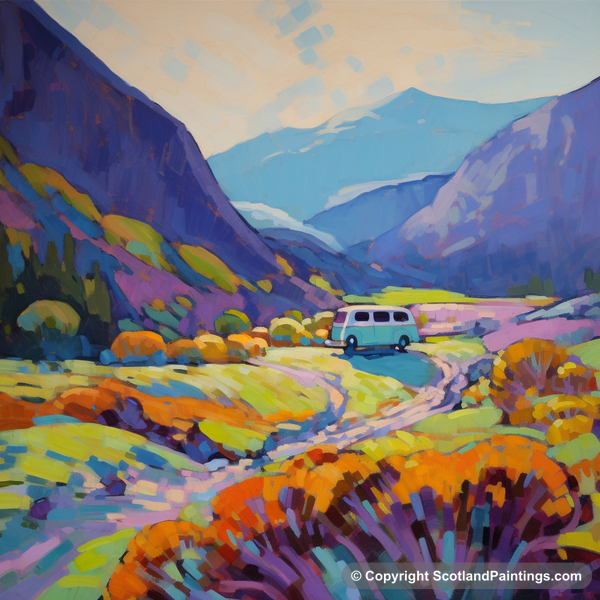 Painting - Glencoe - Scotland in Summer