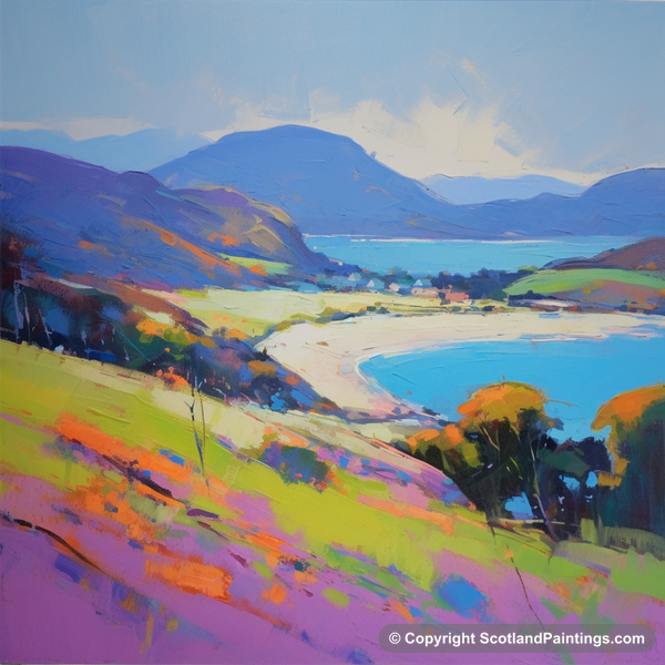 Painting - Achmelvich Bay - Scotland in Summer