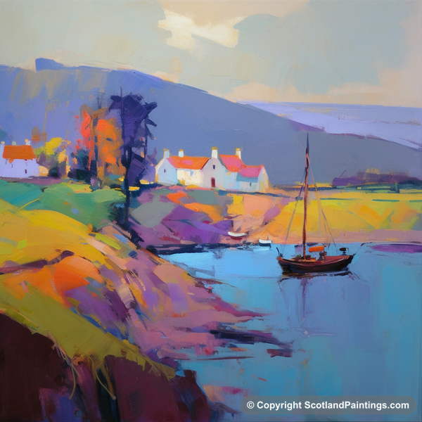 Painting - Pittenweem Harbour - Scottish Harbours