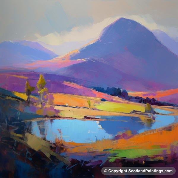 Painting - Beinn Ghlas - Scottish Munros