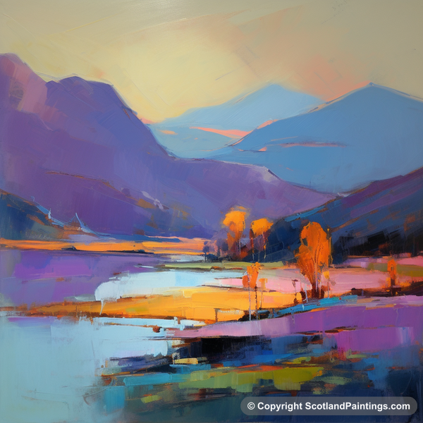 Painting - Loch Morar - Scottish Lochs