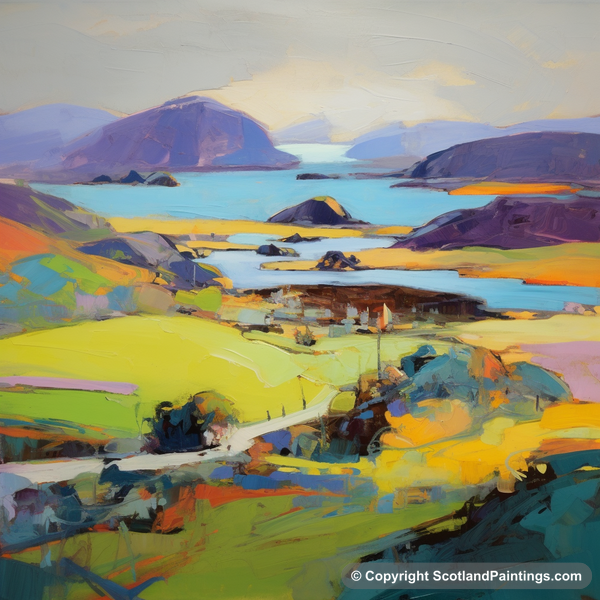 Painting - Isle of Lewis - Scotland in Summer