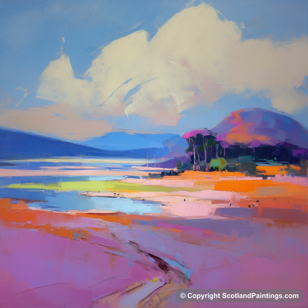 Painting - Nairn Beach - Scottish Beaches