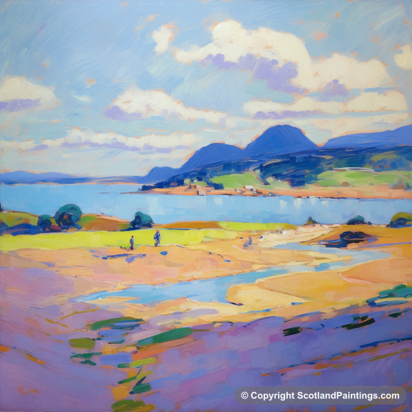 Painting - Longniddry Beach - Scotland in Summer