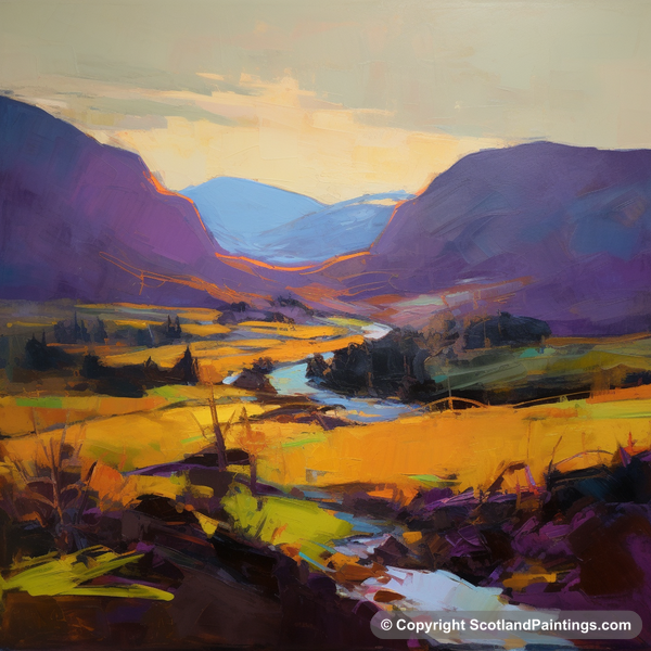 Painting - Glencoe - Glencoe