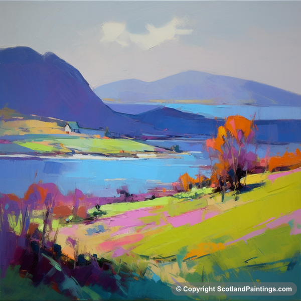 Painting - Isle of Mull - Scotland in Summer