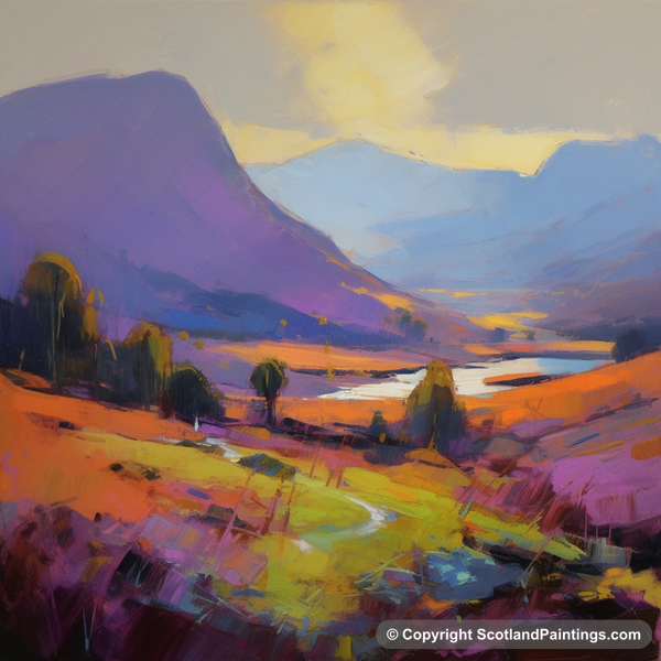 Painting - Glencoe - Glencoe