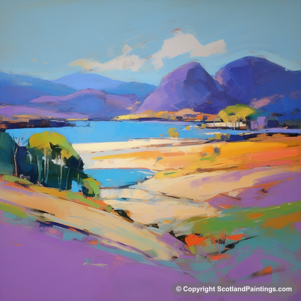 Painting - Kiloran Bay - Scotland in Summer