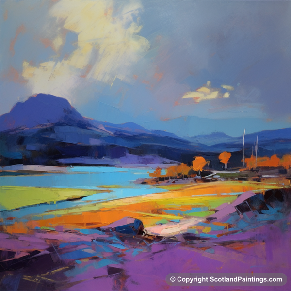 Painting - Sound of Iona - Scottish Coves