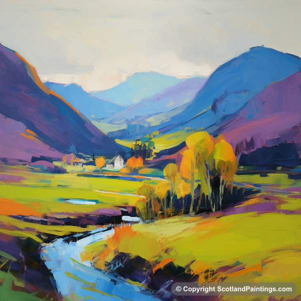 Painting - Glen Nevis - Scotland in Summer