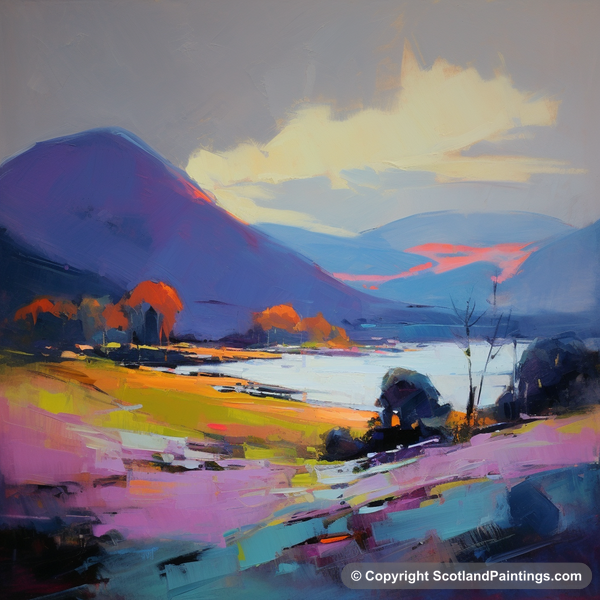 Painting - Langamull Bay - Scottish Coves