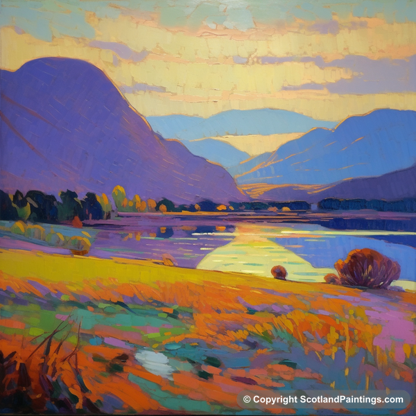 Painting - Loch Leven - Scottish Lochs