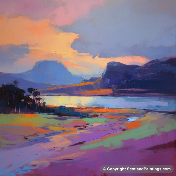 Painting - Kiloran Bay - Scottish Beaches