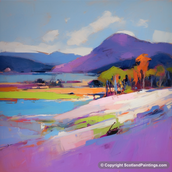 Painting - Silver Sands of Morar - Scottish Beaches
