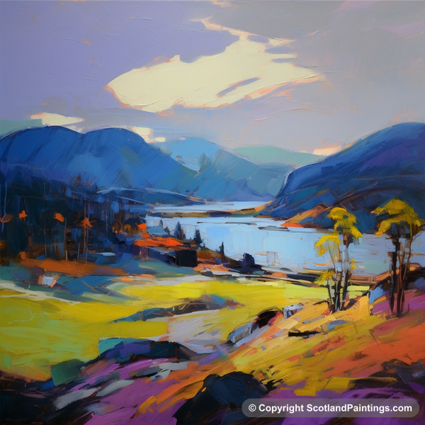 Painting - Shieldaig Bay - Scottish Coves