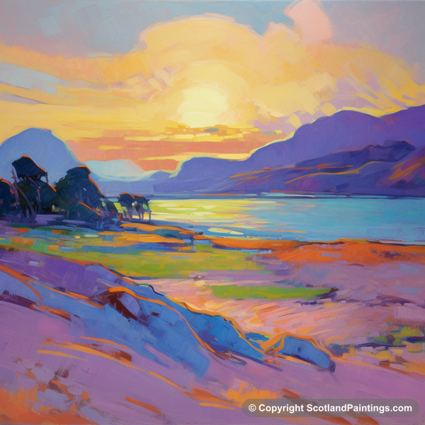 Painting - Arisaig Beach - Scottish Beaches