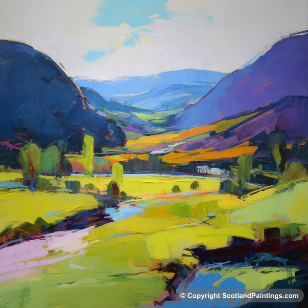 Painting - Glen Roy - Scotland in Summer