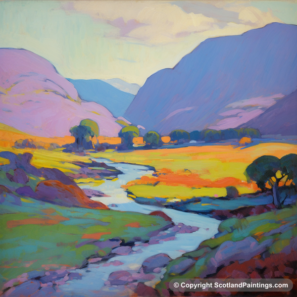 Painting - Glen Roy - Scottish Glens