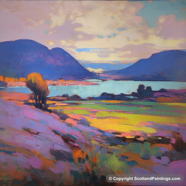 Painting - Loch Insh - Scottish Lochs